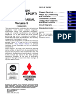 2011 Mitsubishi Outlander Sport/ RVR Service Manual: Group Index