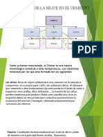 Función de La Sílice en El Cemento