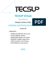 Grupo 58 - Sistemas Eléctricos de Potencia - TECSUP Virtual