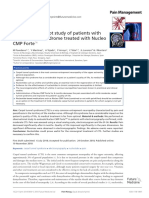 Observational Pilot Study of Patients With Carpal Tunnel Syndrome Treated With Nucleo CMP Forte