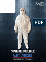 Rajby Launches Protective Suit Coveralls for Global Protection Standards