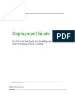 Document Guide For Citrix Virtual Apps and Desktops Service With Windows Virtual Desktop