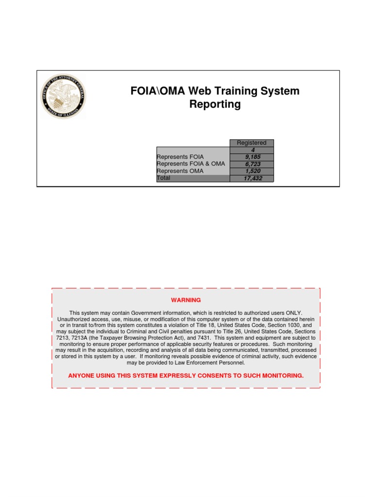 All Illinois FOIA + OMA Officers