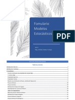 Formulario - Modelos - Estocásticos
