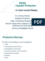 PE452 - Lect5 - Over Current Relays