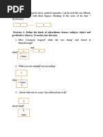 Exercise 2. Define The Kinds of Subordinate Clauses (Subject, Object and Predicative Clauses) - Translate Into Russian