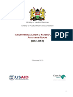 Health Facilities Risk Assessment Report Final Signed