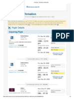 Cheapoair - Booking Confirmation PDF