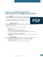Etablir Une Fiche de Fonction-1 PDF
