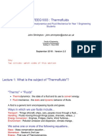 Thermofluids Module Introduction