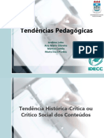 Tendências Pedagógicas - Apresentação(1)