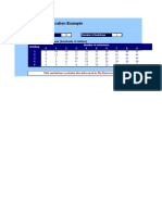 Resource Allocation Example: Benefits For Allocations (Hundreds of Dollars)