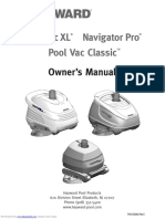 Pool Vac XL Navigato R Pro Pool Vac Classic: Owner's Manual