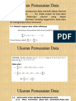 Pertemuan-4 Ukuran Pemusatan Data