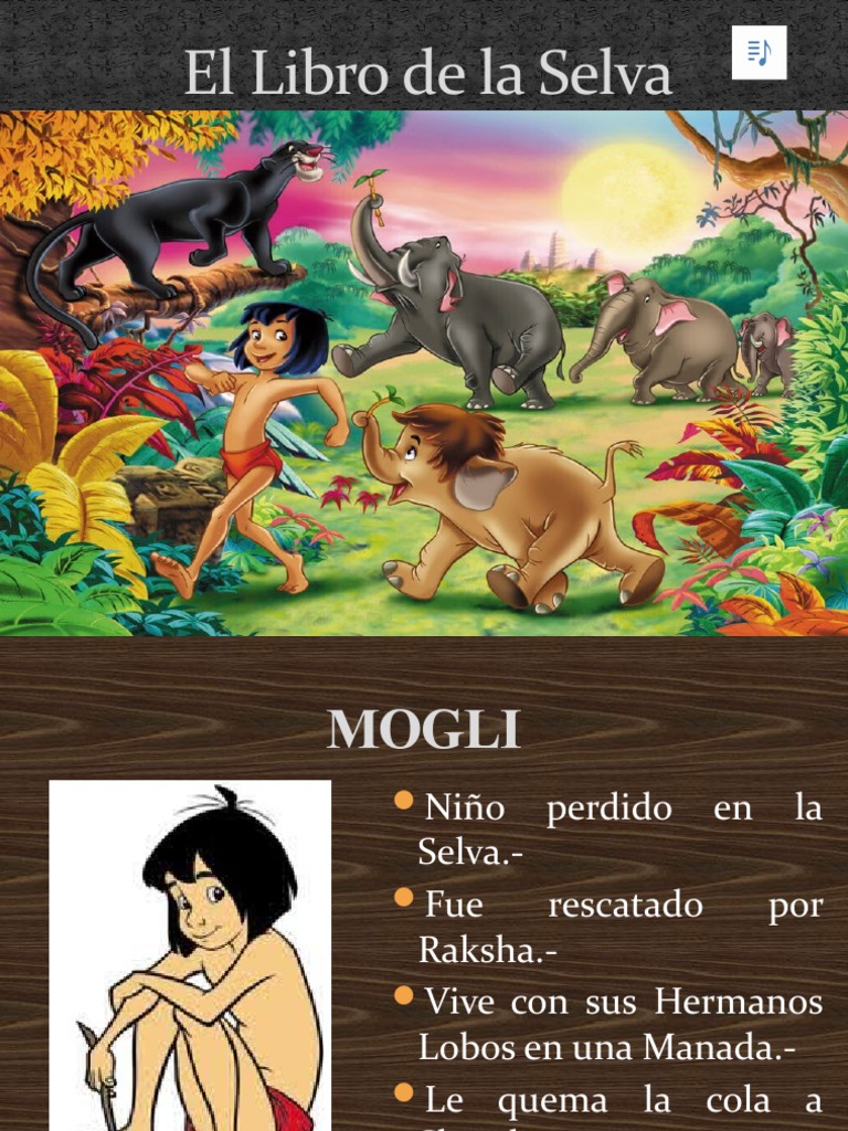 Personajes clave en El Libro de la Selva | PDF