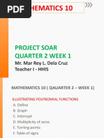 Project Soar - Quarter 2 Week 1