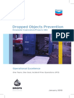 Chevron's Dropped Object Prevention Program