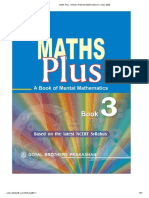 Mental Mathematics For ClassIII and IV - Advance