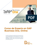 Catalogo CURSO DE SAP Bussines One