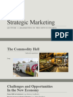 Strategic Marketing: Lecture - 1 (Marketing in The New Economy)