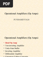 Operational Amplifiers (Op Amps) : Fundamentals