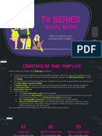 TV Series Social Media by Slidesgo PDF
