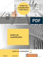 Drywall, Muros de Albañileria PDF