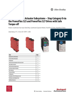 Safety Function: Actuator Subsystems - Stop Category 0 Via The Powerflex 525 and Powerflex 527 Drives With Safe Torque-Off