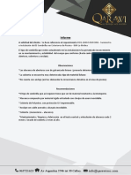Informe Sombrillas en El Area de Piscina IBM La Molina PDF