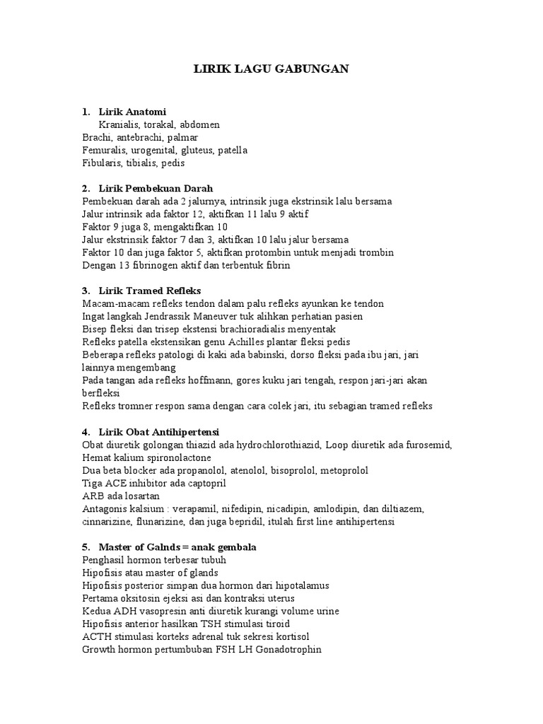 Lirik Lagu Gabungan Fuixxx Pdf