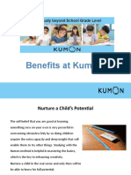 Benefits at Kumon