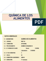 Química de los alimentos: composición, reacciones y procesamiento