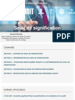 Seuil de Signification