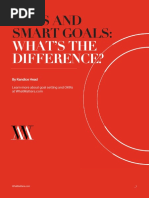 What'S The Difference?: Okrs and Smart Goals