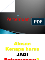 Alasan Harus Jadi Entrepreneur (Pert 4)