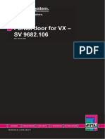Partial Door For VX - SV 9682.106: Date: Dec 24, 2020