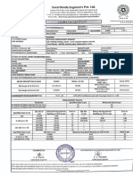 Caliper Calibration Certificate