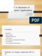 BCA (Bachelor of Computer Application) : Presented by Samrat Pudasaini