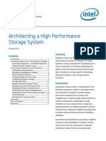 Architecting A High Performance Storage System