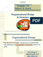 Nelson & Quick: Organizational Design & Structure