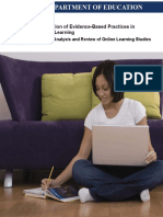 Evaluation of Evidence-Based Practices in Online Learning