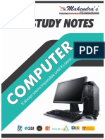 22 Study Notes Computer PDF
