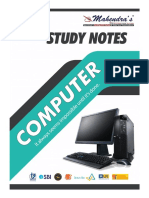 25 Study Notes Computer