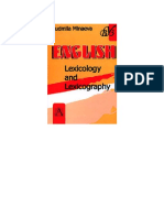 English. Lexicology and Lexicography (PDFDrive)