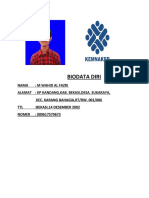 Biodata Diri M Wahid Al Fazri