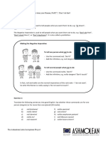 AshLI Imperatives2 (Neg) WORKSHEET