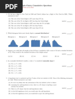 A Collection of Multiple-Choice Cumulative Questions: Answers Are in Red