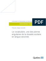 Vocabulaire FLS PDF