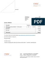 Business Reasoning Report Invoice