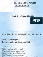 Curriculum Support Materials